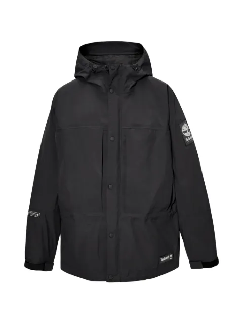 Timberland logo-patch hooded jacket
