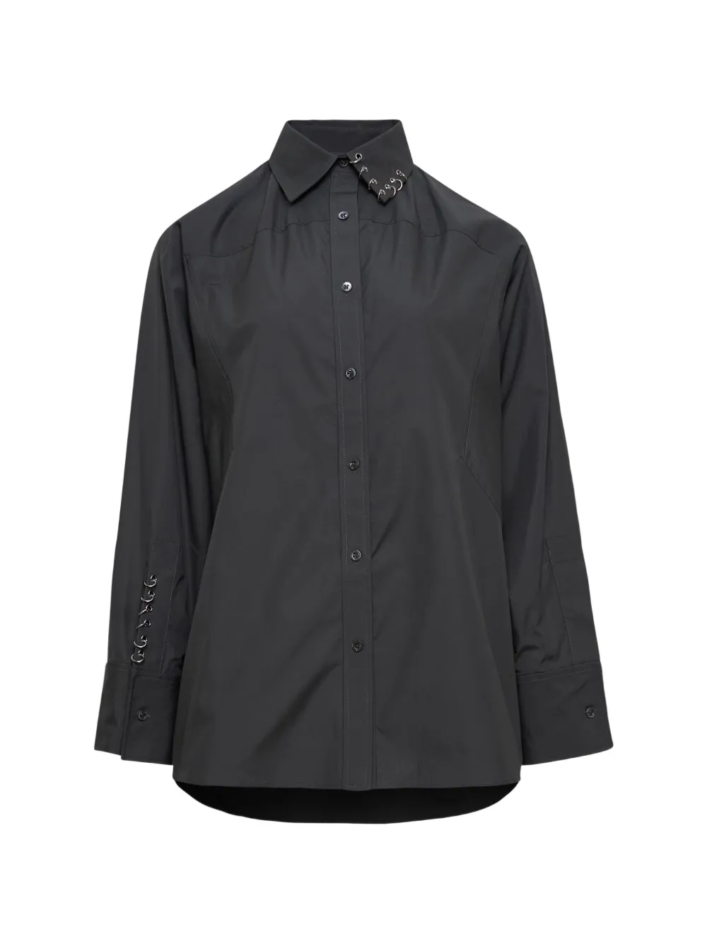 3.1 Phillip Lim embellished shirt - Grigio