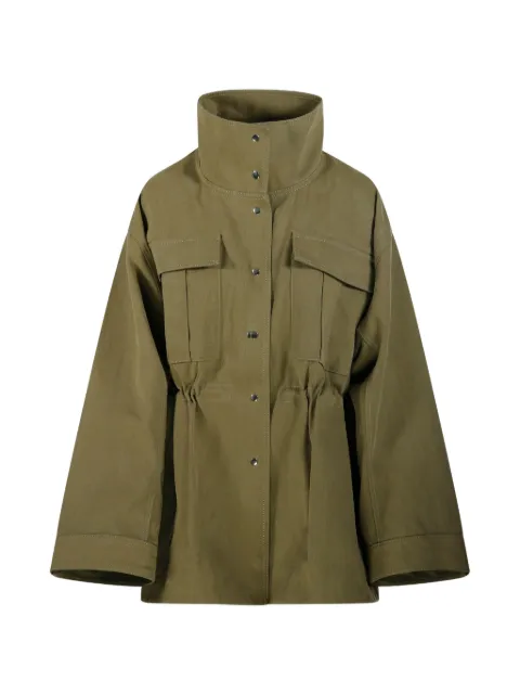 Róhe chamarra militar con cuello alto
