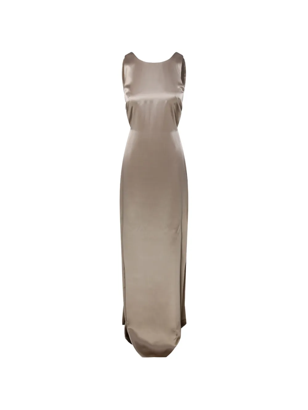 Max Mara draped maxi dress - Toni neutri