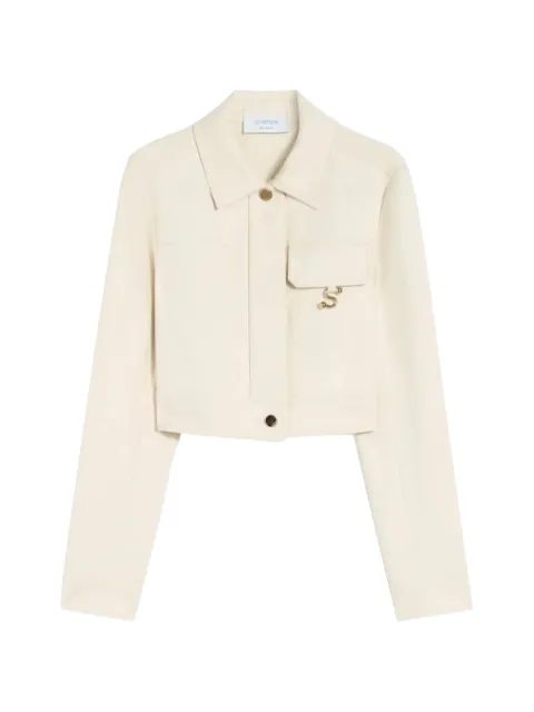 Sportmax buttom-up cropped jacket