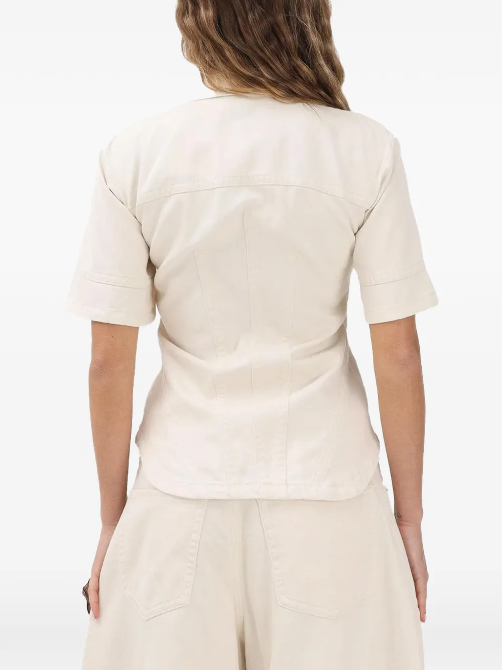 Sportmax Button-up shirt Beige
