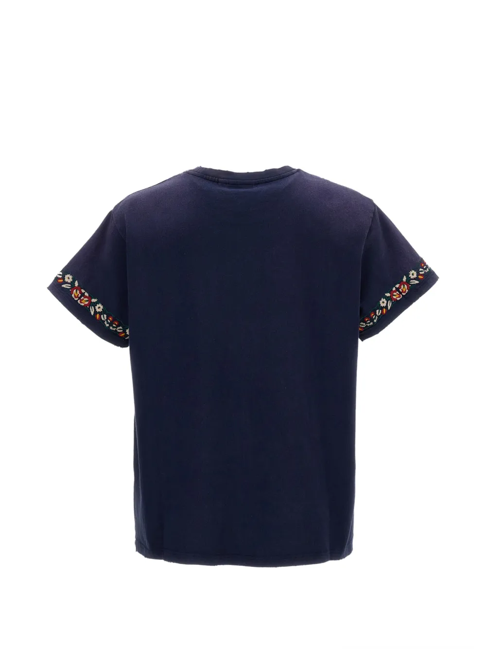  Found Camiseta Con Caballo Bordado - Azul 
