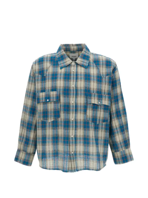 FOUND plaid flannel shirt