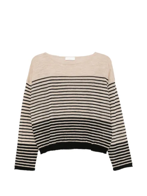 Roberto Collina — striped fine-knit sweater