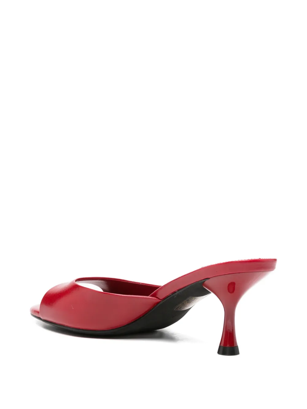 Jeffrey Campbell Spy-kid leather sandals Rood