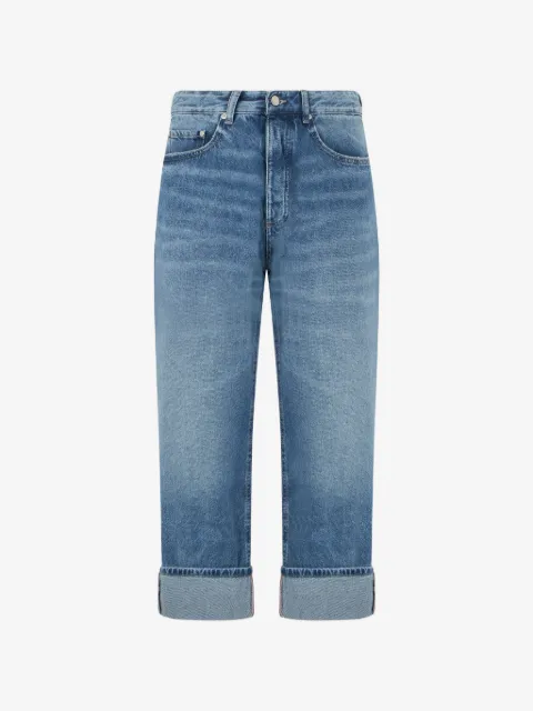 ICON DENIM Calça jeans Ross com barra dobrada