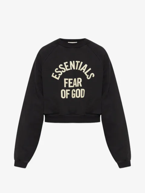 FEAR OF GOD ESSENTIALS Essentials logo-print sweater