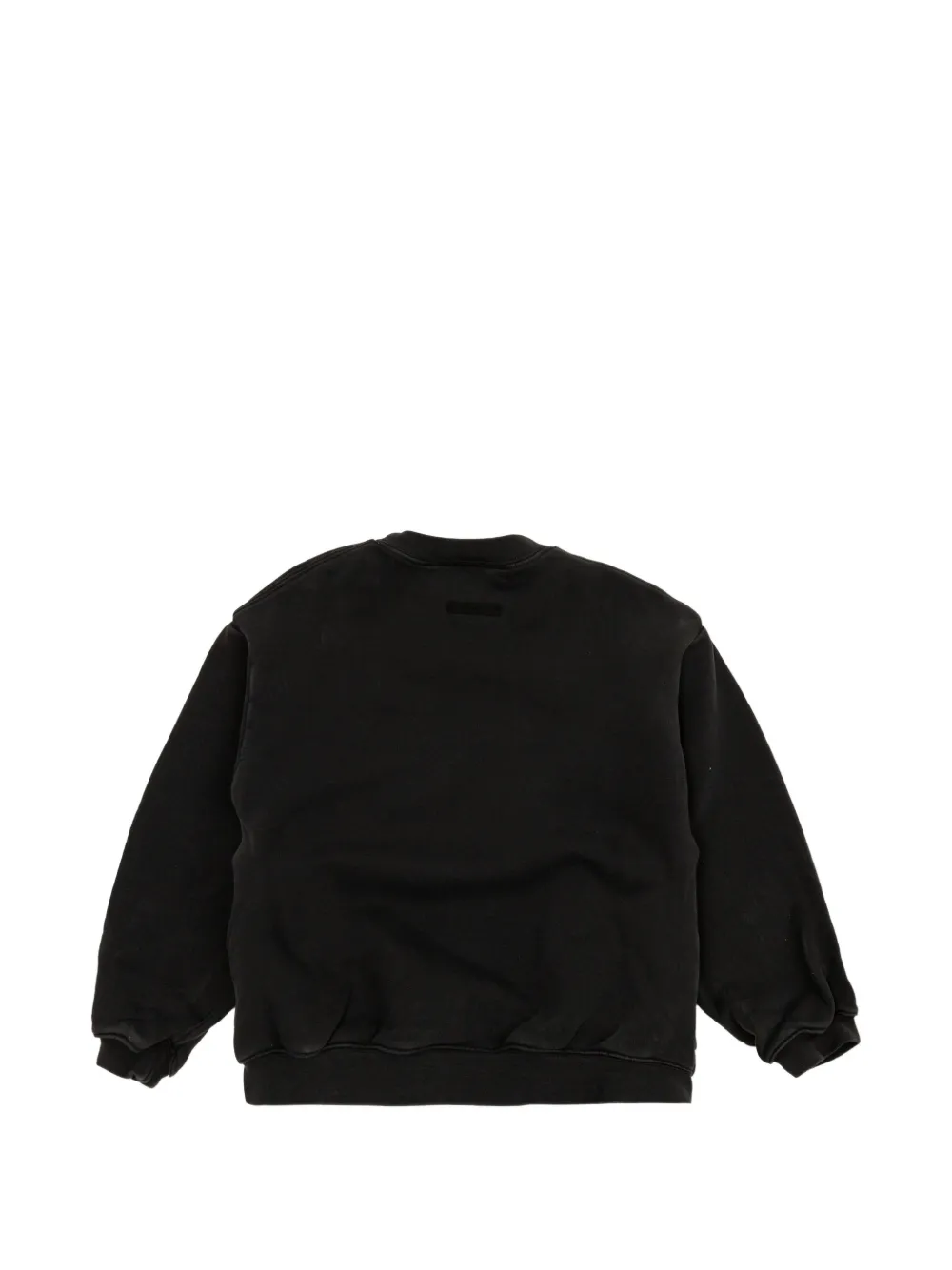 FEAR OF GOD ESSENTIALS KIDS Essentials trui met logo-print Zwart