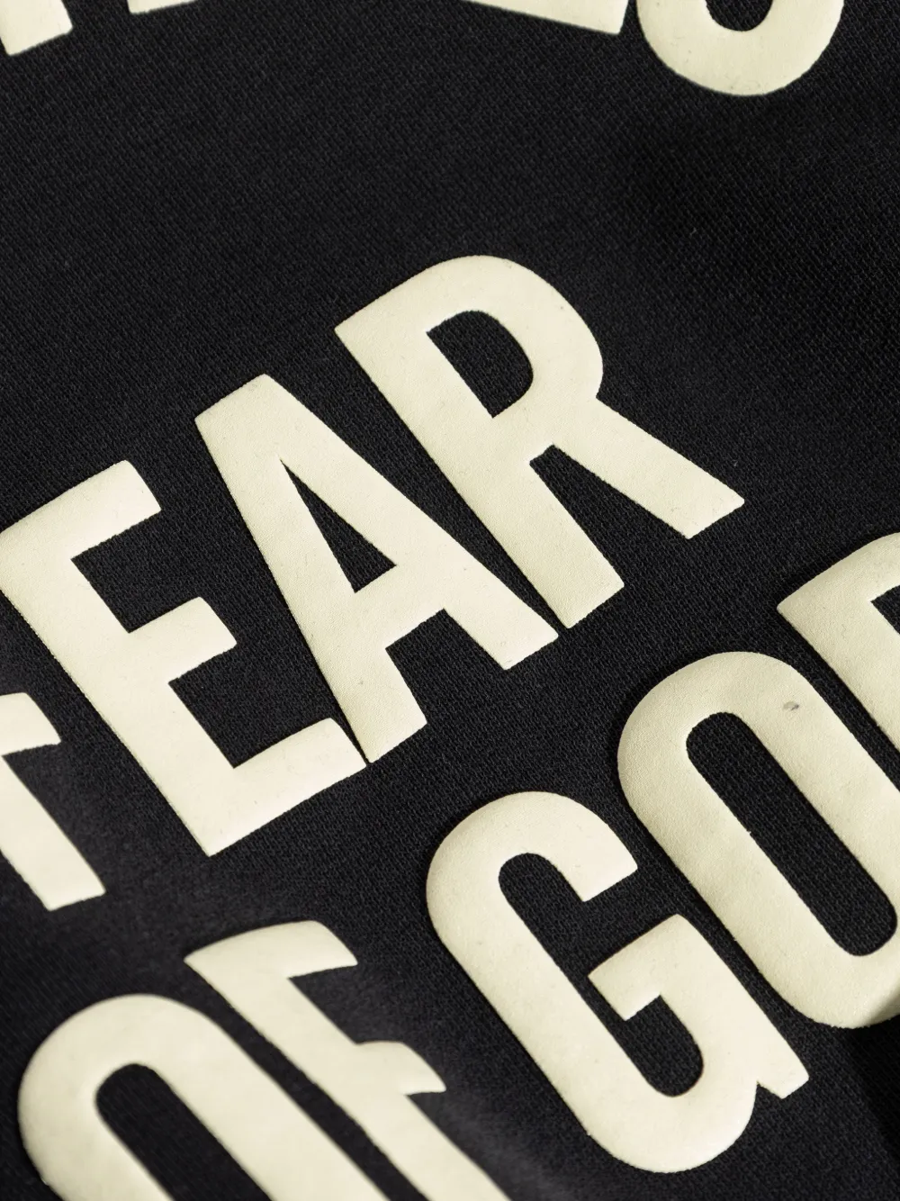 FEAR OF GOD ESSENTIALS KIDS Essentials trui met logo-print Zwart