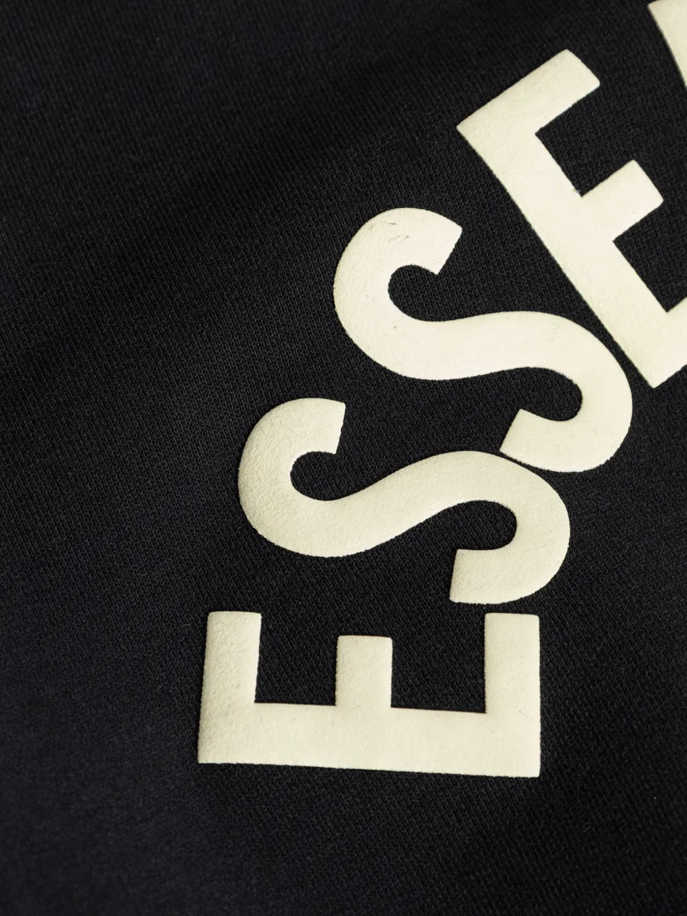 FEAR OF GOD ESSENTIALS KIDS Essentials trui met logo-print Zwart