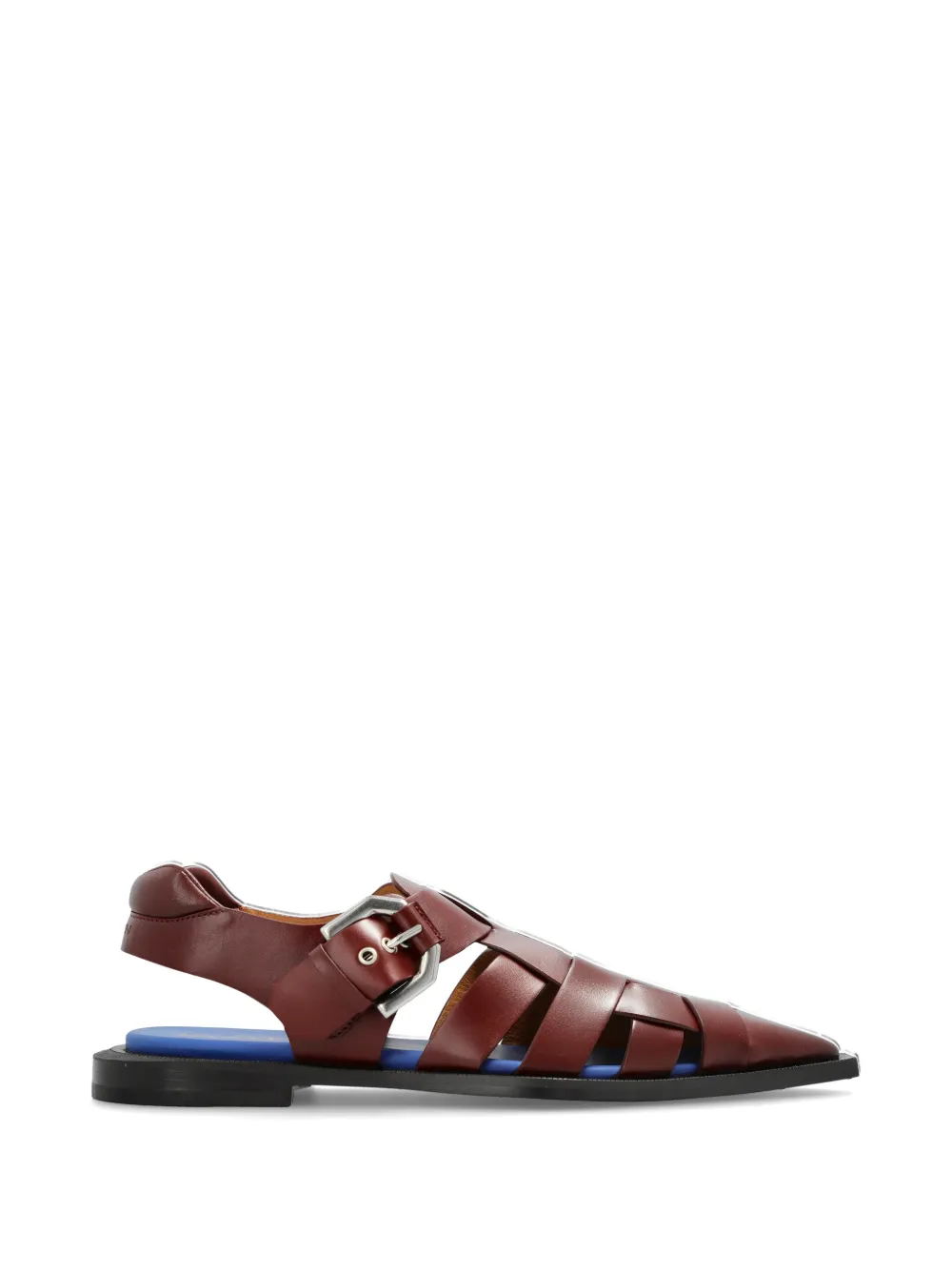 Lanvin pointed-toe sandals - Marrone