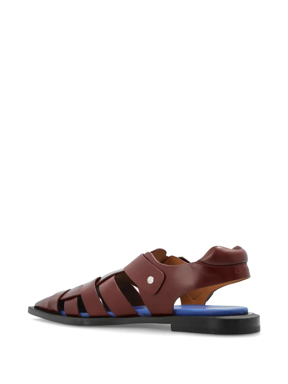 Lanvin Sandalen met puntige neus Bruin