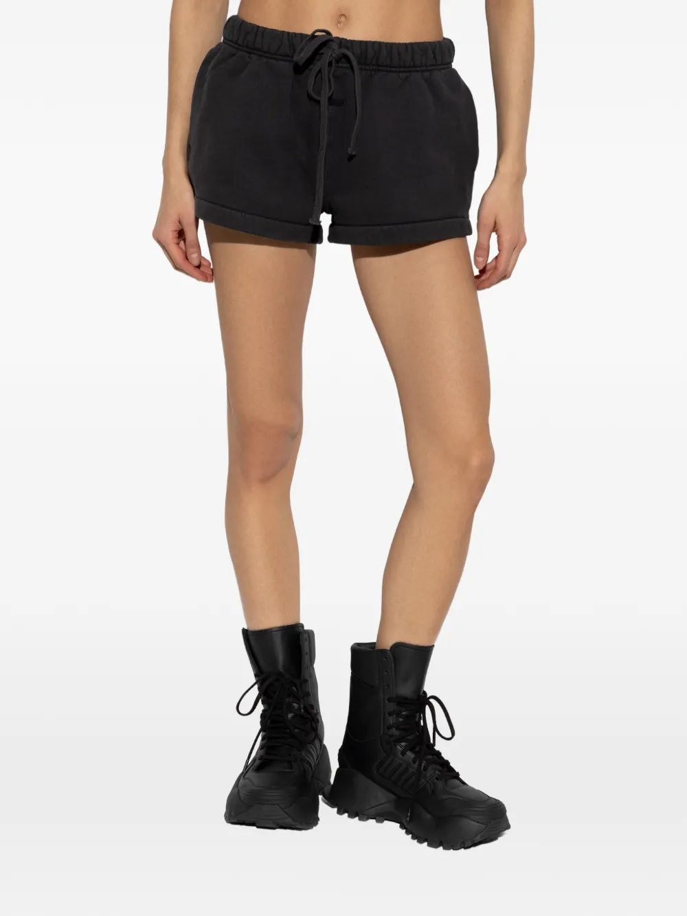 FEAR OF GOD ESSENTIALS shorts met trekkoord Zwart