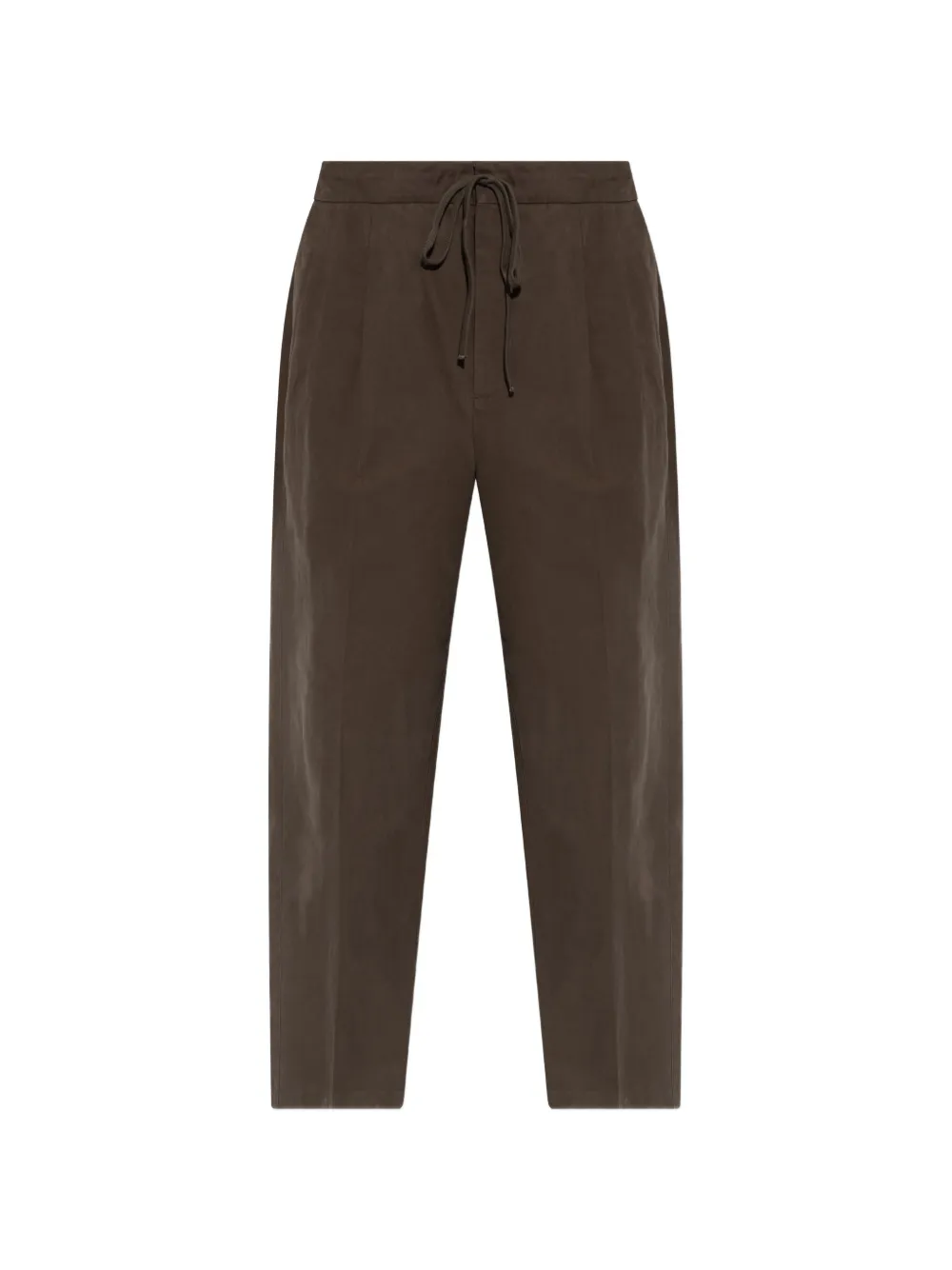 FEAR OF GOD ESSENTIALS drawstring pleated trousers - Marrone