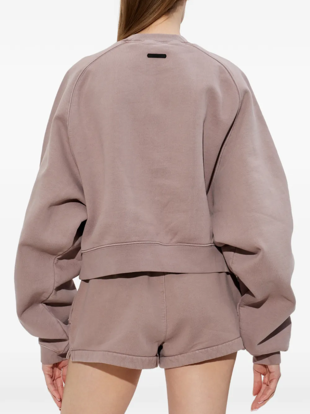 FEAR OF GOD ESSENTIALS Sweater met logoprint Beige