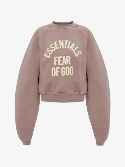 FEAR OF GOD ESSENTIALS logo-print sweatshirt