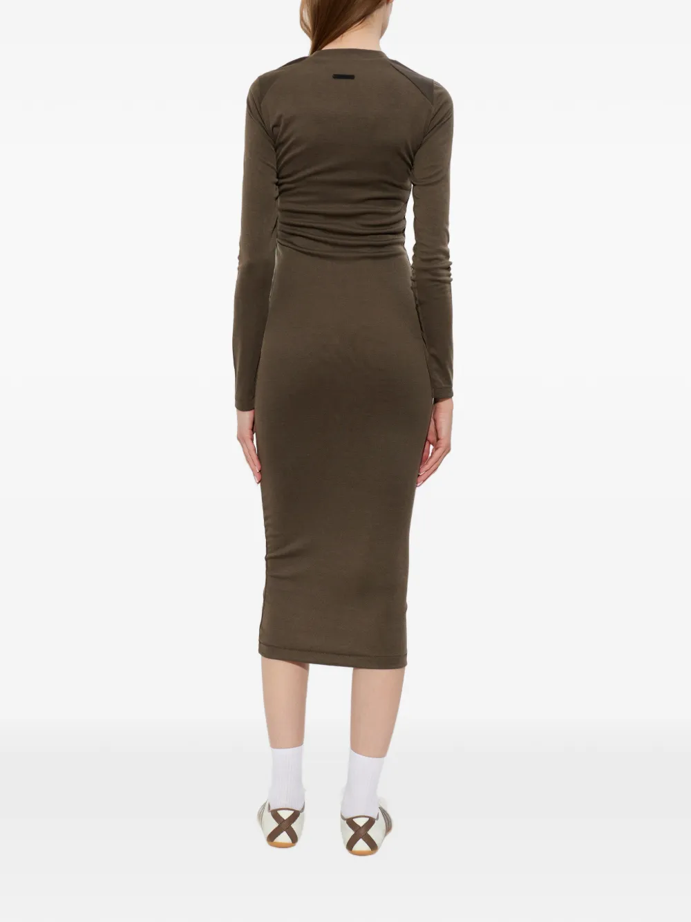 FEAR OF GOD ESSENTIALS jurk met lange mouwen Bruin