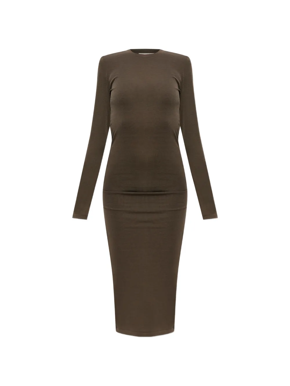 FEAR OF GOD ESSENTIALS Essentials long-sleeve dress - Marrone