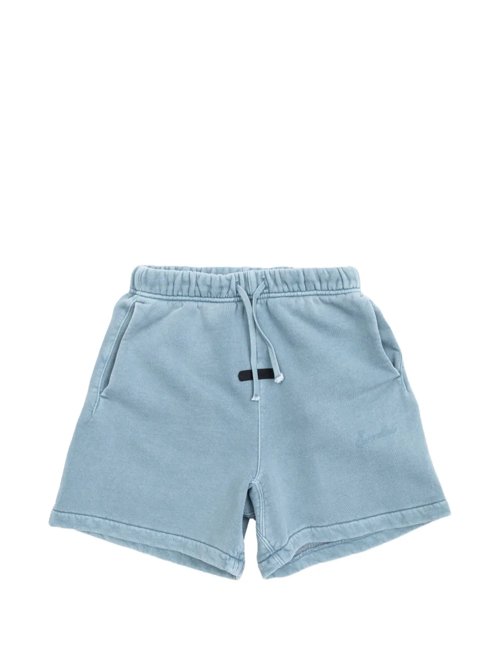 Essentials Kids'  Logo-print Shorts In Blue