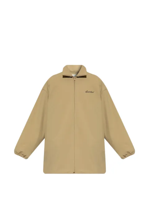 FEAR OF GOD ESSENTIALS Essentials logo-embroidered zip-up jacket