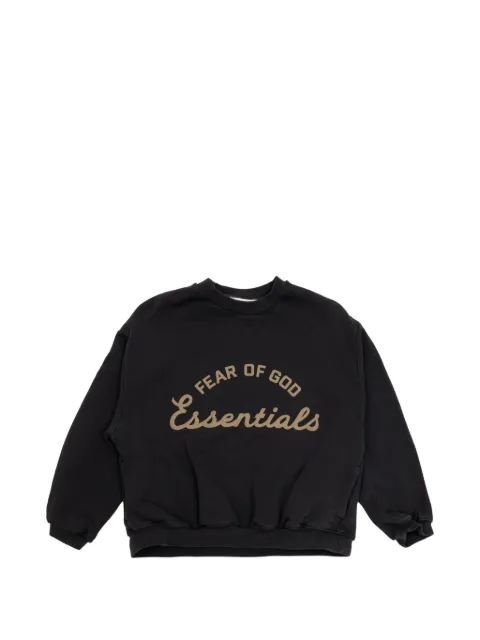 FEAR OF GOD ESSENTIALS KIDS Essentials logo-print sweatshirt