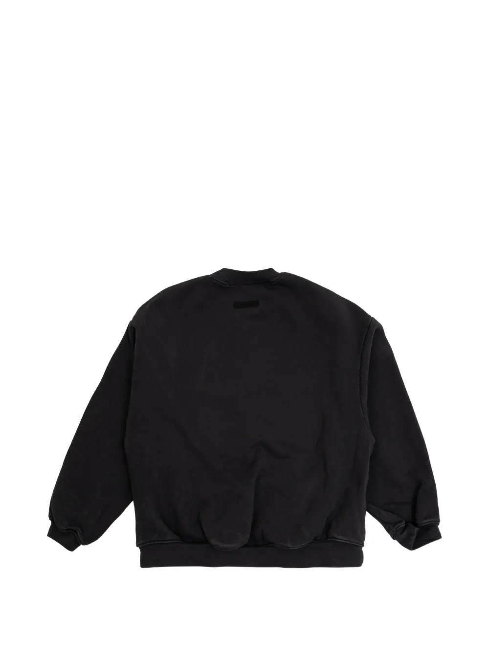 FEAR OF GOD ESSENTIALS KIDS Sweater met logoprint Zwart