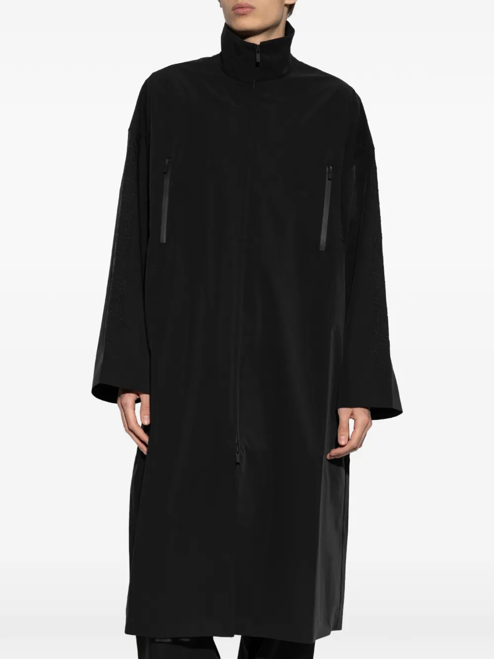 FEAR OF GOD ESSENTIALS Active Trace trenchcoat Zwart