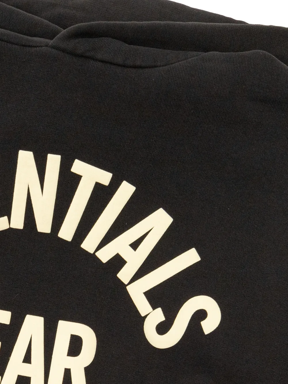 FEAR OF GOD ESSENTIALS KIDS Hoodie met logoprint Zwart