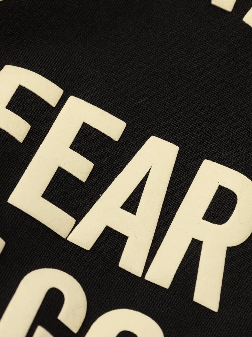FEAR OF GOD ESSENTIALS KIDS Hoodie met logoprint Zwart
