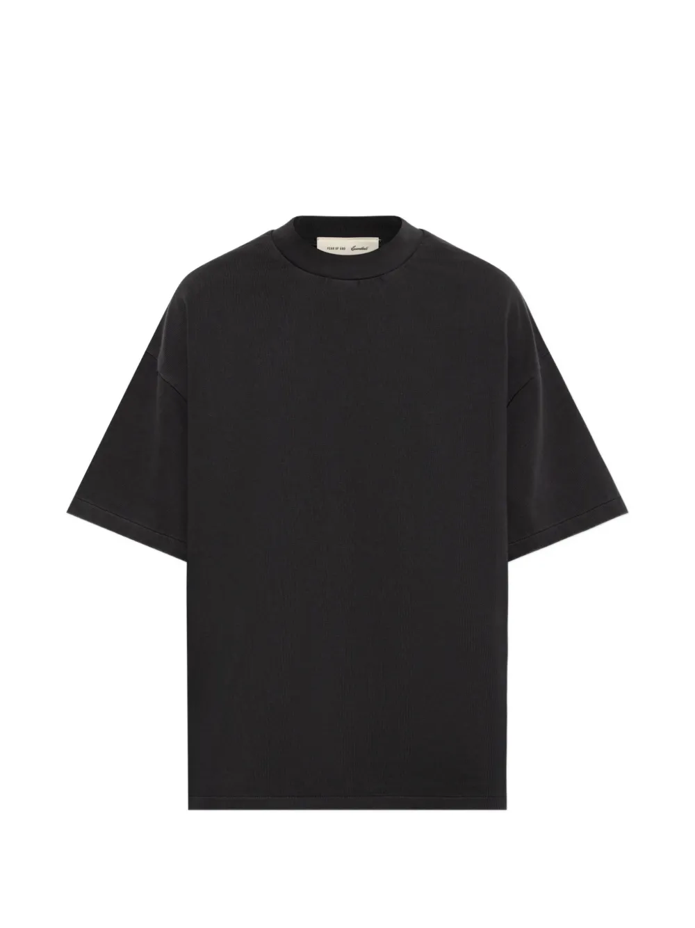 FEAR OF GOD ESSENTIALS logo-patch T-shirt - Grau