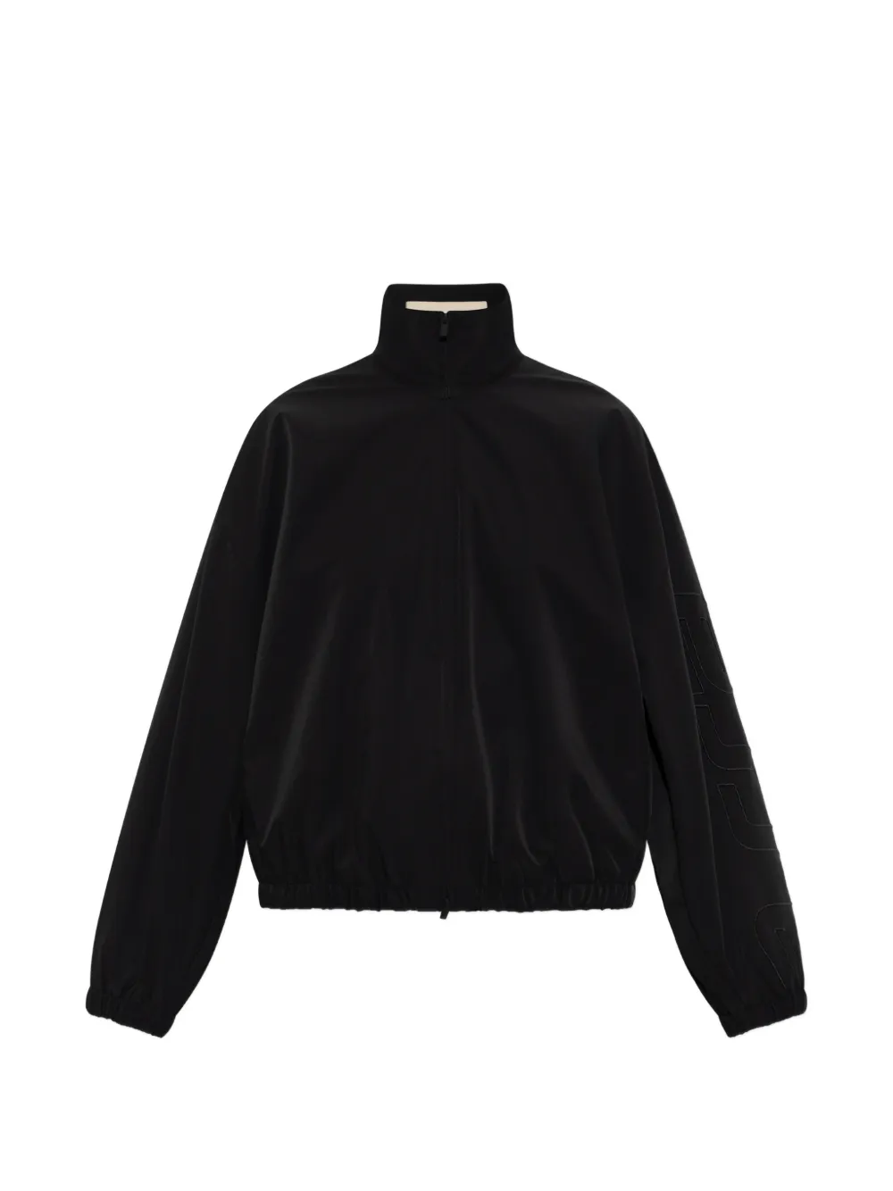 Essentials Logo-patch Jacket In Blue