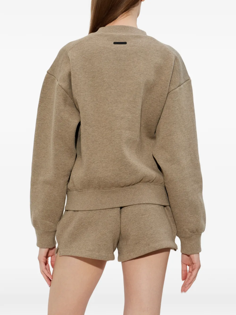 FEAR OF GOD ESSENTIALS Trui met logoprint Beige