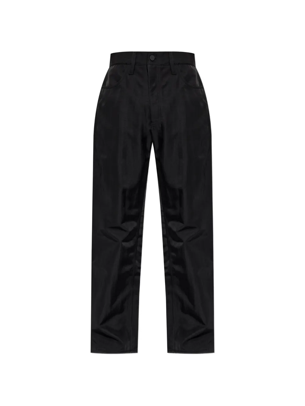 FEAR OF GOD ESSENTIALS Essentials textured straight-leg trousers - Nero