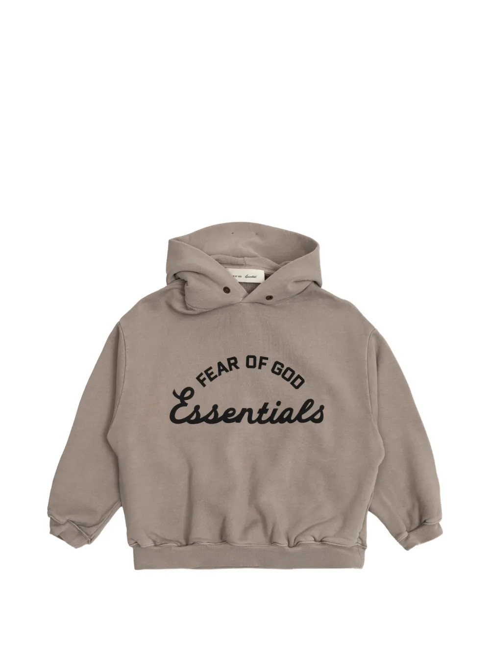 FEAR OF GOD ESSENTIALS KIDS Essentials logo-print hoodie - Toni neutri