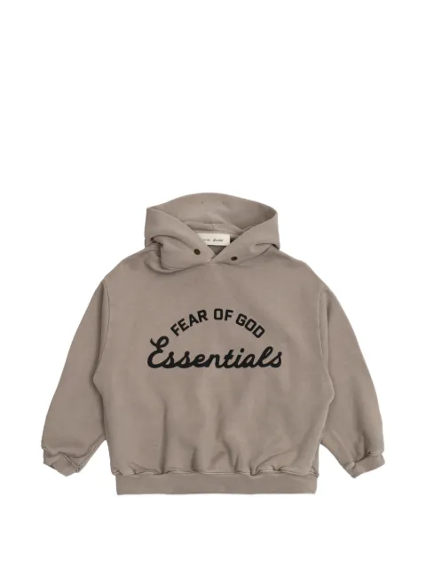 FEAR OF GOD ESSENTIALS KIDS Essentials logo-print hoodie