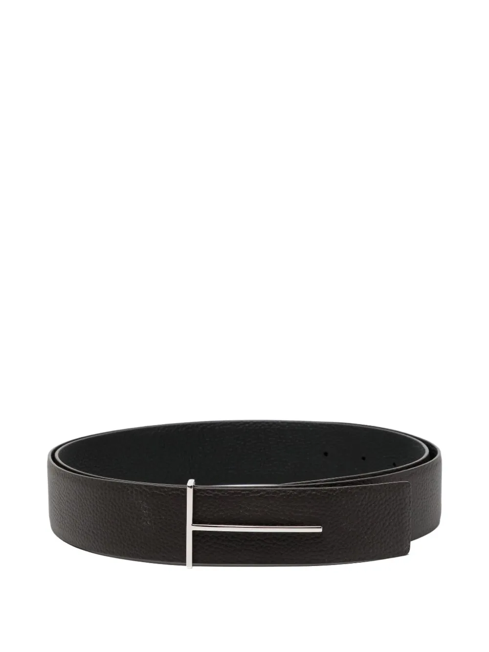 TOM FORD reversible T-buckle belt - Marrone