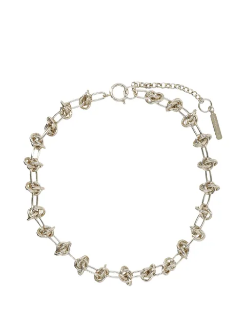 Justine Clenquet Daria knot-detail necklace