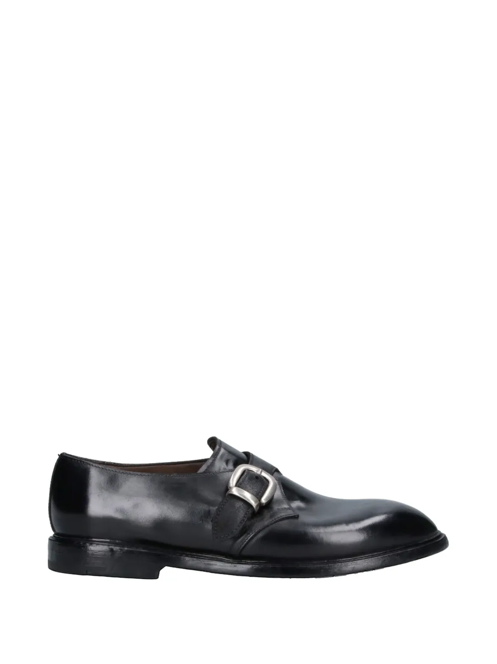 Premiata buckle-fastening monk shoes Zwart