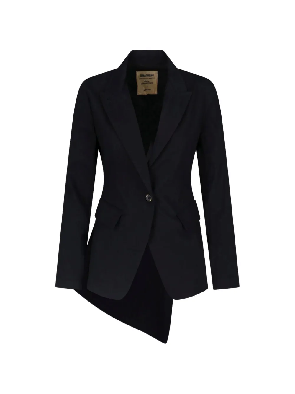 Uma Wang asymmetric blazer - Nero