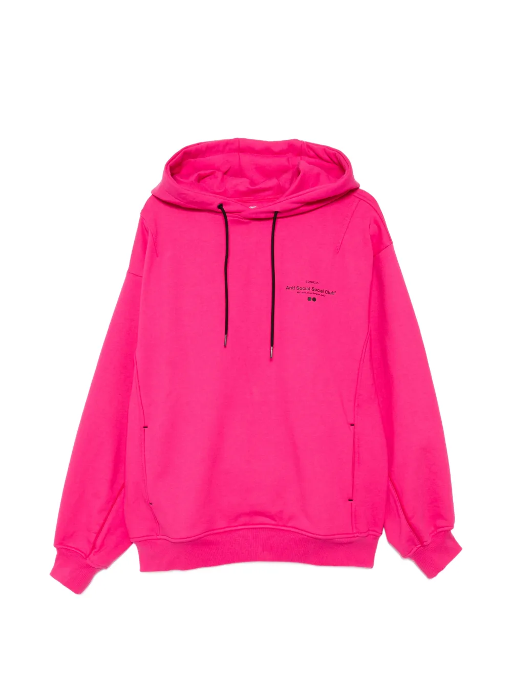 SONGZIO x ASSC logo-print hoodie - Rosa