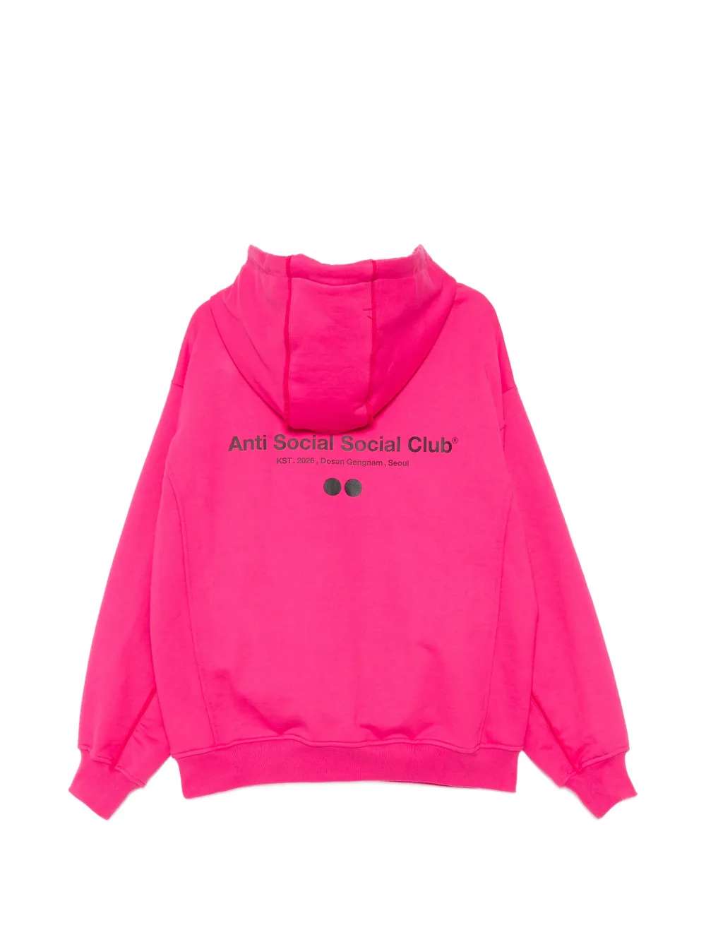 SONGZIO x ASSC hoodie met logo-print Roze
