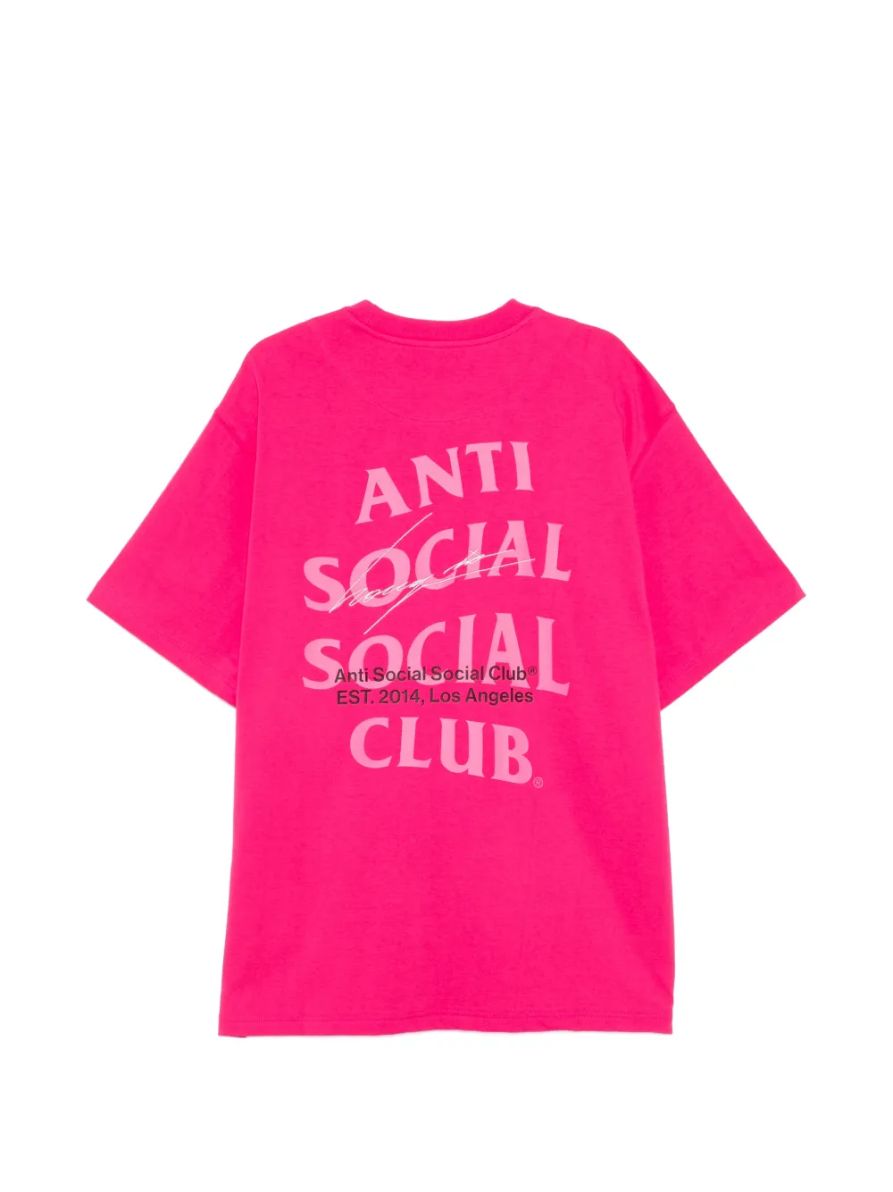 SONGZIO x ASSC Autograph T-shirt Roze