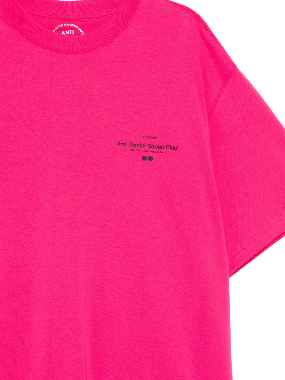 SONGZIO x ASSC Autograph T-shirt Roze