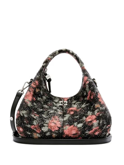 GANNI tote mini con estampado floral