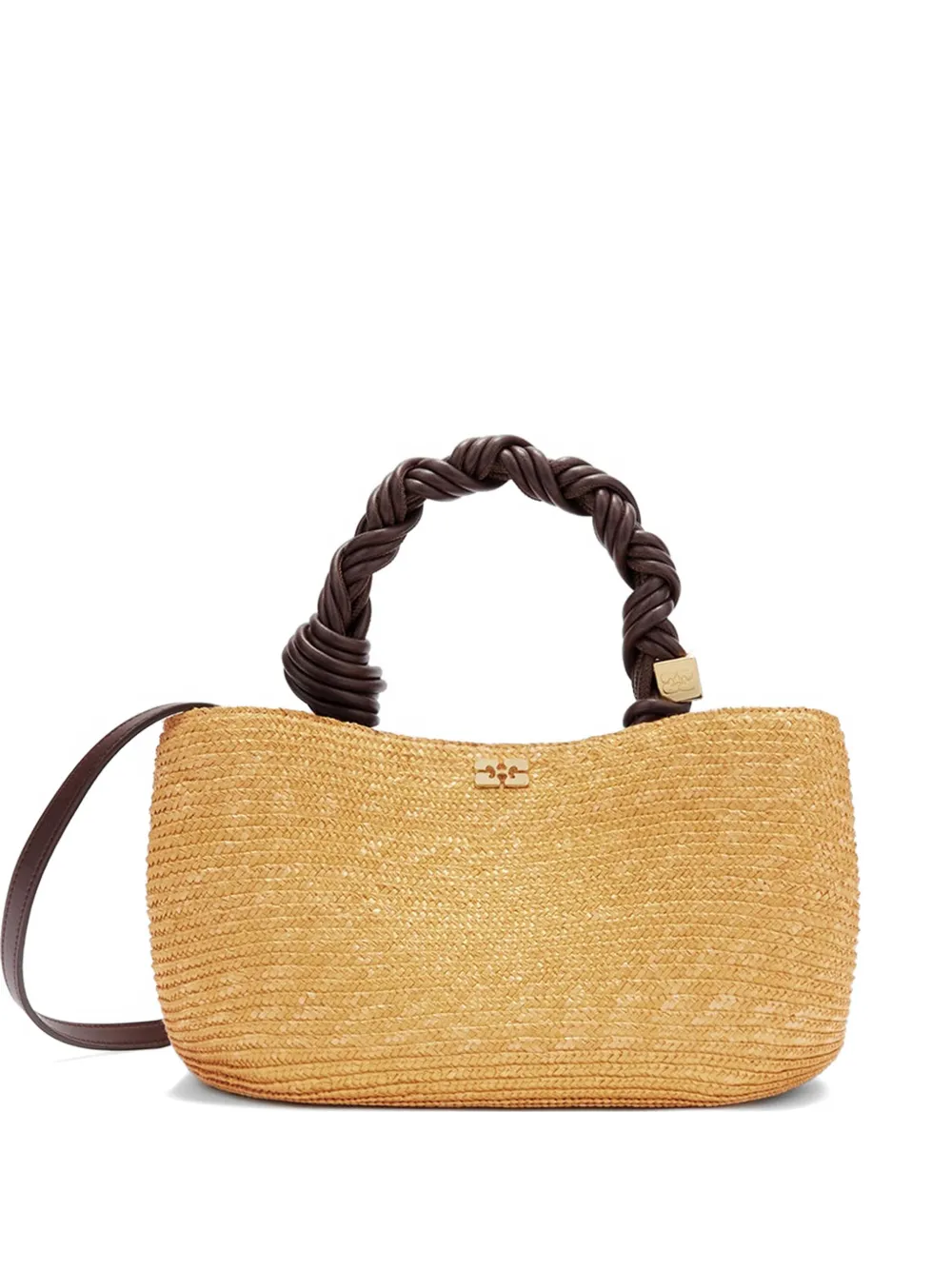 GANNI Borsa tote Bou piccola - Toni neutri