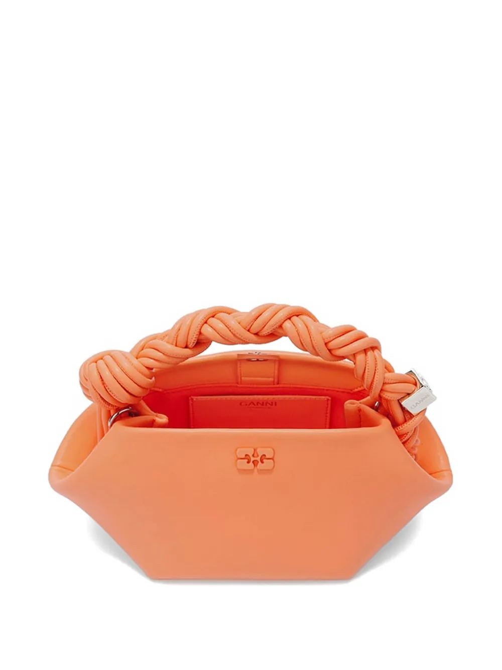 GANNI Bou oranje mini-tas