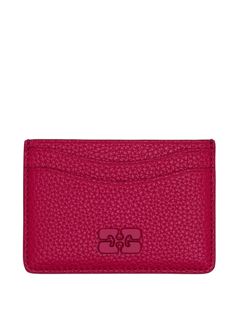 GANNI Bou wallet - Rosso