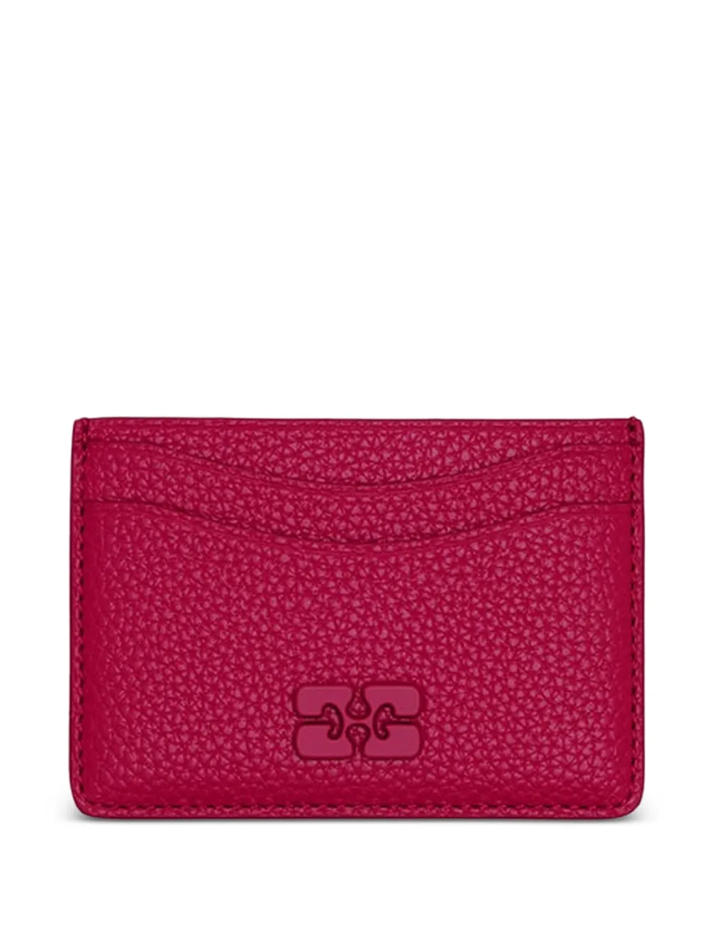 GANNI Bou wallet - Rosso