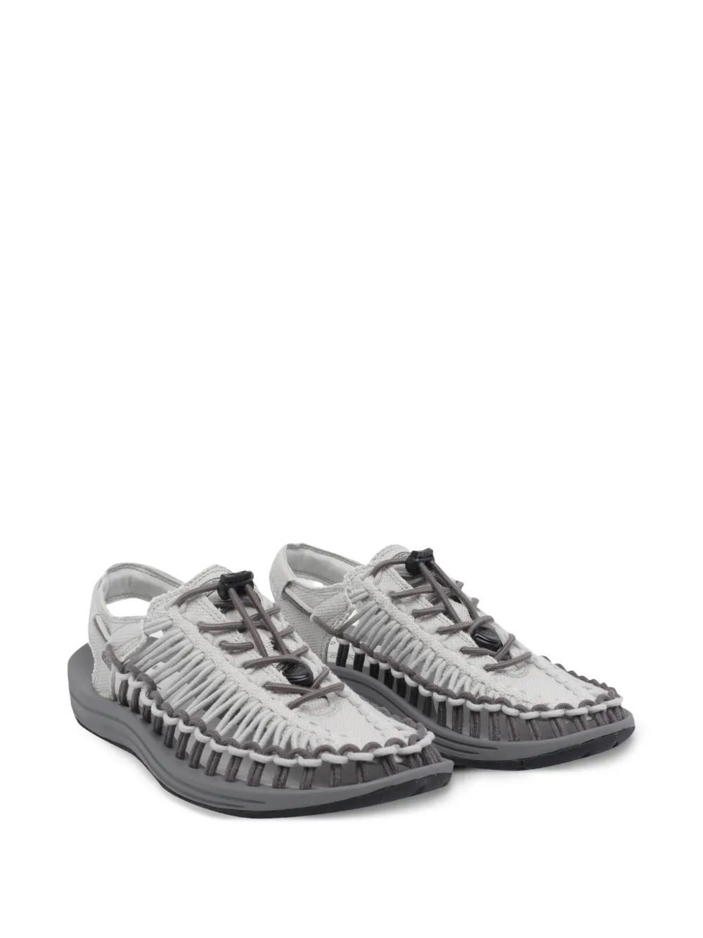 KEEN FOOTWEAR Uneek cord-embellished sandals Grijs